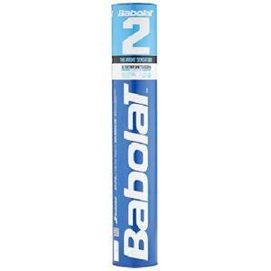 Babolat 2 77 Feather Badminton Shuttlecocks White 12 Units Babolat 2 77 Feather Badminton Shuttlecocks White 12 Units