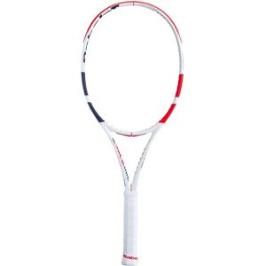 Babolat Pure Strike Lite Unstrung Tennis Racket White / Red / Black 4 Babolat Pure Strike Lite Unstrung Tennis Racket White / Red / Black 4