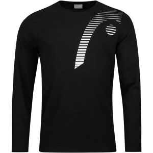 Head Racket Club 21 Cliff Long Sleeve T-shirt Black S Head Racket Club 21 Cliff Long Sleeve T-shirt Black S