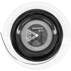 Dunlop Explosive Bite Polyester 200 M Tennis Reel String Black 1.27 mm Dunlop Explosive Bite Polyester 200 M Tennis Reel String Black 1.27 mm