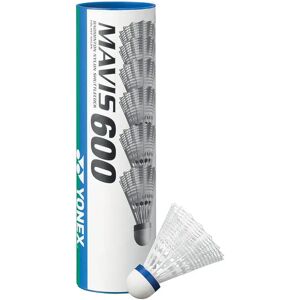 Yonex Mavis 600 77 Badminton Shuttlecocks White 6 Units Yonex Mavis 600 77 Badminton Shuttlecocks White 6 Units