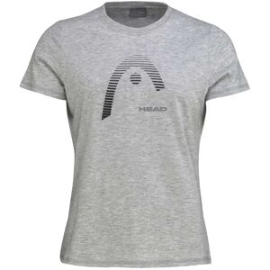 Head Racket Club Lara Short Sleeve T-shirt Grey Melange XL Head Racket Club Lara Short Sleeve T-shirt Grey Melange XL