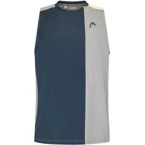 Head Racket Padel Sleeveless T-shirt Grey / Light Gre L Head Racket Padel Sleeveless T-shirt Grey / Light Gre L
