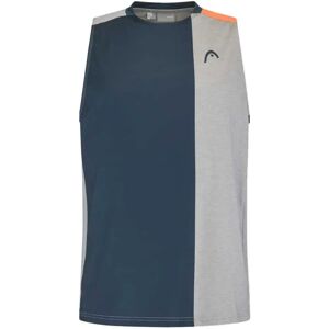 Head Racket Padel Sleeveless T-shirt Grey / Orange L Head Racket Padel Sleeveless T-shirt Grey / Orange L