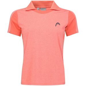 Head Racket Padel Tech Short Sleeve Polo Coral XS Head Racket Padel Tech Short Sleeve Polo Coral XS