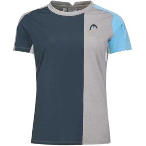 Head Racket Padel Tech Short Sleeve T-shirt Grey / Navy XS Head Racket Padel Tech Short Sleeve T-shirt Grey / Navy XS