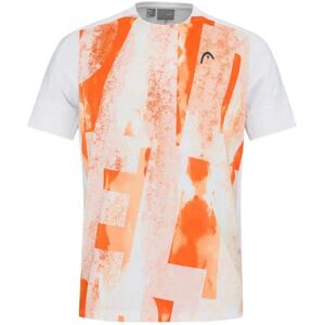 Head Racket Padel Tech Short Sleeve T-shirt Padel Print / Orange M Head Racket Padel Tech Short Sleeve T-shirt Padel Print / Orange M