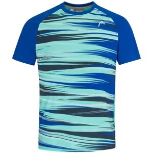 Head Racket Topspin Short Sleeve T-shirt Royal / Print Vis XL Head Racket Topspin Short Sleeve T-shirt Royal / Print Vis XL