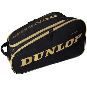 Dunlop Pro Series Padel Racket Bag Black / Gold One Size Dunlop Pro Series Padel Racket Bag Black / Gold One Size
