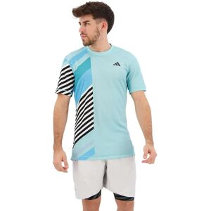 Adidas Heat.rdy Freelift Pro Short Sleeve T-shirt Ltaqua S Adidas Heat.rdy Freelift Pro Short Sleeve T-shirt Ltaqua S