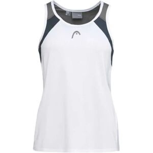 Head Racket Club 22 Sleeveless T-shirt White / Navy 140 cm Head Racket Club 22 Sleeveless T-shirt White / Navy 140 cm