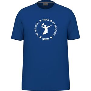 Head Racket We Are Padel Short Sleeve T-shirt Royal L Head Racket We Are Padel Short Sleeve T-shirt Royal L