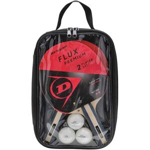 Dunlop Flux Premium 2 Player 2 Bats+3 Balls+1 Bag Table Tennis Set One Size Dunlop Flux Premium 2 Player 2 Bats+3 Balls+1 Bag Table Tennis Set One Size