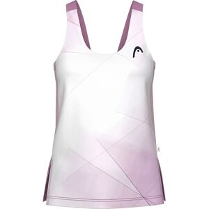 Head Racket Spirit Sleeveless T-shirt White / Alight Lilac M Head Racket Spirit Sleeveless T-shirt White / Alight Lilac M