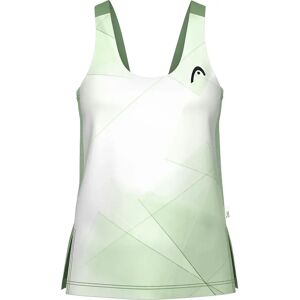 Head Racket Spirit Sleeveless T-shirt White / Celery Green 2XL Head Racket Spirit Sleeveless T-shirt White / Celery Green 2XL