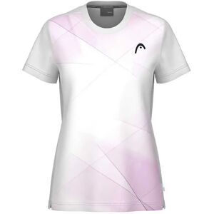 Head Racket Tie-break Short Sleeve T-shirt White / Alight Lilac S Head Racket Tie-break Short Sleeve T-shirt White / Alight Lilac S