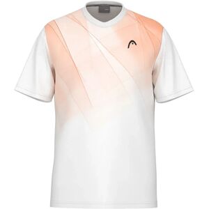 Head Racket Topspin Short Sleeve T-shirt White / Campfire Orange 3XL Head Racket Topspin Short Sleeve T-shirt White / Campfire Orange 3XL