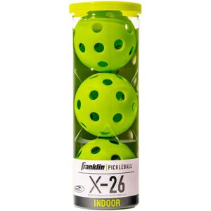 Franklin Indoor X-26 Pickleball Balls Lime Green 100 Balls Franklin Indoor X-26 Pickleball Balls Lime Green 100 Balls