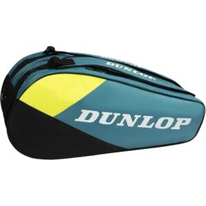 Dunlop Tac Sx-club 10rkt Racket Bag Teal / Black / Yellow One Size Dunlop Tac Sx-club 10rkt Racket Bag Teal / Black / Yellow One Size