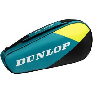 Dunlop Tac Sx-club 3rkt Racket Bag Teal / Black / Yellow One Size Dunlop Tac Sx-club 3rkt Racket Bag Teal / Black / Yellow One Size