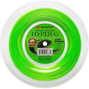 Solinco Hyper-g Soft 200 M Tennis Reel String Light Green 1.30 mm Solinco Hyper-g Soft 200 M Tennis Reel String Light Green 1.30 mm