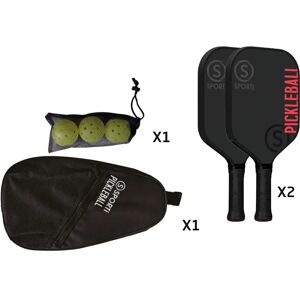 Sporti France Outdoor Fiberglass Pickleball Set Multicolor One Size Sporti France Outdoor Fiberglass Pickleball Set Multicolor One Size