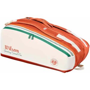 Wilson Roland Garros 2026 9pk Racket Bag Cream / Clay / Green One Size Wilson Roland Garros 2026 9pk Racket Bag Cream / Clay / Green One Size