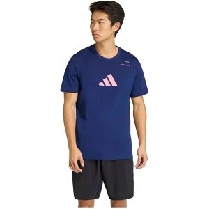 Adidas Padel Category Graphic Short Sleeve T-shirt Dark Blue XS Adidas Padel Category Graphic Short Sleeve T-shirt Dark Blue XS