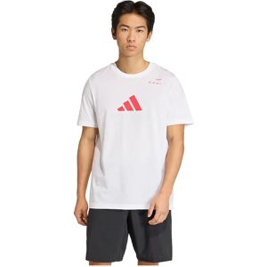 Adidas Padel Category Graphic Short Sleeve T-shirt White S Adidas Padel Category Graphic Short Sleeve T-shirt White S