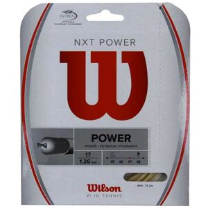 Wilson Nxt Power 12 M Tennis Single String Natural 1.30 mm Wilson Nxt Power 12 M Tennis Single String Natural 1.30 mm