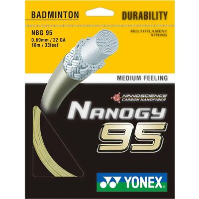 Yonex Nanogy 95 - Amber - Badminton String Yonex Nanogy 95 - Amber - Badminton String