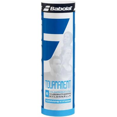 Babolat Tournament 78 Badminton Shuttlecocks Yellow 6 Units unisex Babolat Tournament 78 Badminton Shuttlecocks Yellow 6 Units unisex