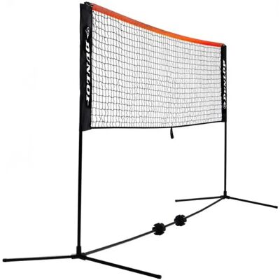 Dunlop Badminton/ Mini Tennis Net Orange / Black 3 m Dunlop Badminton/ Mini Tennis Net Orange / Black 3 m