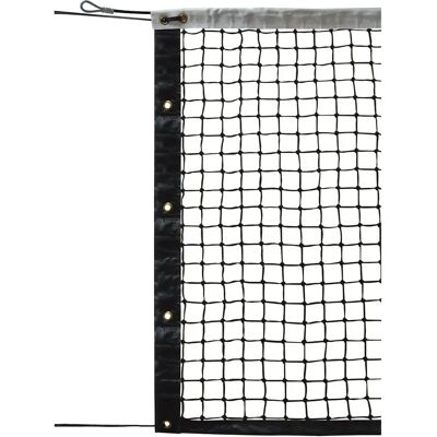 Sporti France Tennis Net Pe Braided Single Mesh 45 3 Mm Black One Size unisex Sporti France Tennis Net Pe Braided Single Mesh 45 3 Mm Black One Size unisex