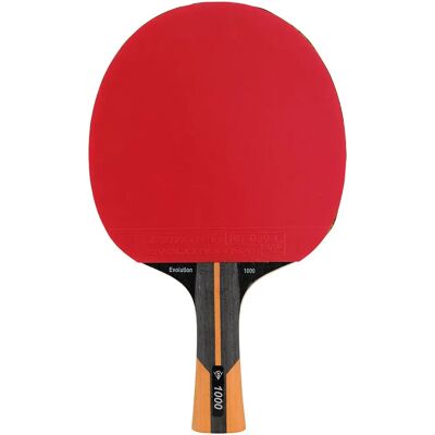 Dunlop Evolution 1000 Table Tennis Racket Red / Black One Size Dunlop Evolution 1000 Table Tennis Racket Red / Black One Size