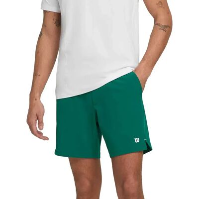 Wilson Team Short 7" - Men Tennis Shorts Courtside Green Wilson Team Short 7" - Men Tennis Shorts Courtside Green