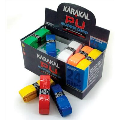 Karakal PU Super Badminton Racket Handle Grip - Durable, Universal, Sticky Karakal PU Super Badminton Racket Handle Grip - Durable, Universal, Sticky