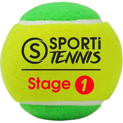 Sporti Tennis Balls - Stage 1 - 36 Units - Yellow Sporti Tennis Balls - Stage 1 - 36 Units - Yellow