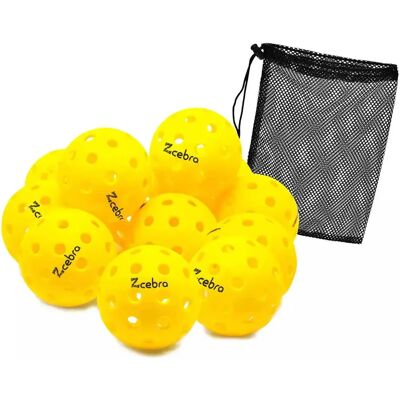 Zcebra Pickleball Onsight Pickleball Balls 45 Units Yellow One Size Zcebra Pickleball Onsight Pickleball Balls 45 Units Yellow One Size