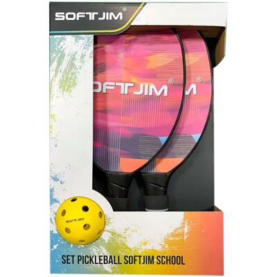 Softjim Set Pickleball Paddle Multicolour One Size Softjim Set Pickleball Paddle Multicolour One Size