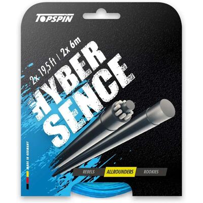 Topspin Hyber Sence - 2×6m - blue light - 1.30mm string set Topspin Hyber Sence - 2×6m - blue light - 1.30mm string set