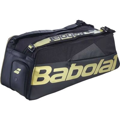 Babolat Cross Pro Bad Racket Bag Black / Gold One Size Babolat Cross Pro Bad Racket Bag Black / Gold One Size