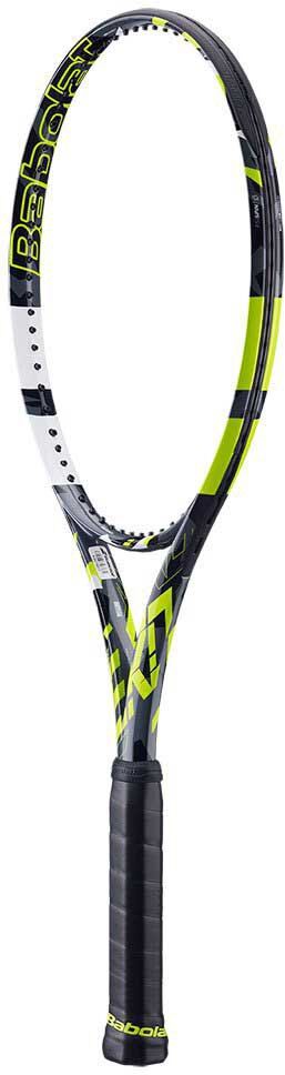 Babolat Pure Aero Unstrung Tennis Racket Grey / Yellow / White 2