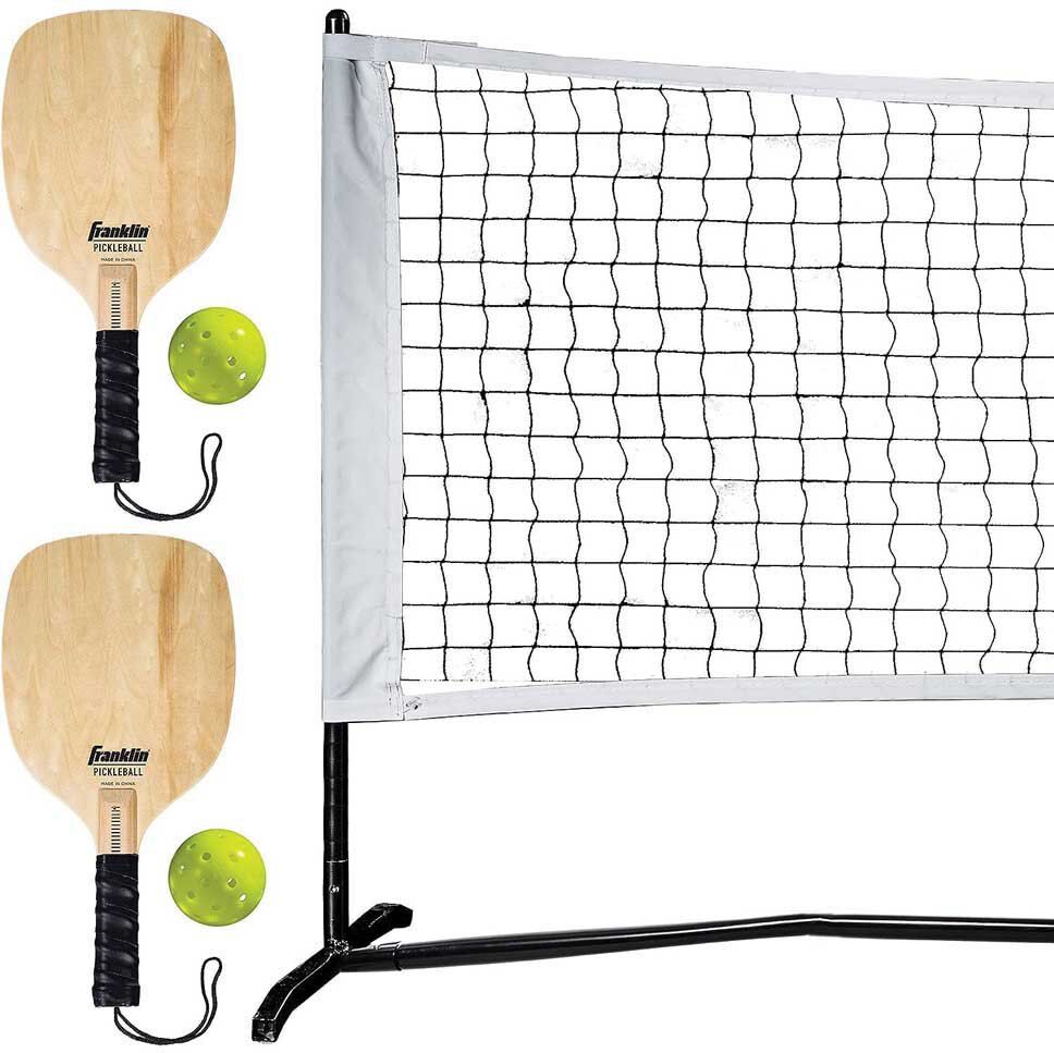 Franklin 2 Player Court Set Pickleball White One Size