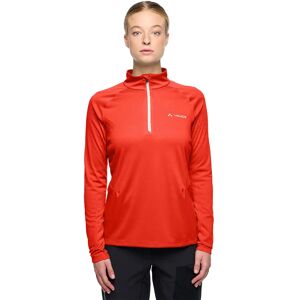 Vaude Larice Light Ii Half Zip Long Sleeve T-shirt Glowing Red 36 Women Vaude Larice Light Ii Half Zip Long Sleeve T-shirt Glowing Red 36 Women