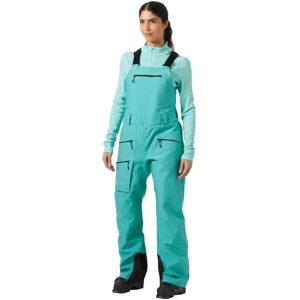 Helly Hansen Powderqueen Bib 2.0 Pants Green S Women Helly Hansen Powderqueen Bib 2.0 Pants Green S Women