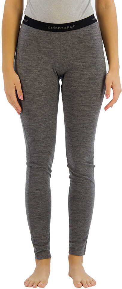 Icebreaker 200 Oasis Merino Leggings Gritstone Heather XS Women