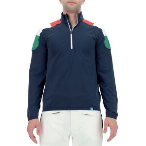 Uyn Natyon Tricolor 2nd Half Zip Sweatshirt Deep Blue L Men