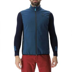 Uyn Spire Softshell Vest Blue Poseidon / Black L Men Uyn Spire Softshell Vest Blue Poseidon / Black L Men