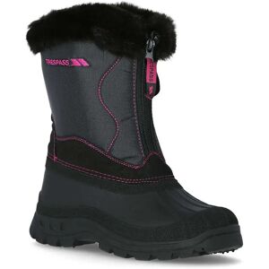 Trespass Zesty Snow Boots Black UK 3 Women Trespass Zesty Snow Boots Black UK 3 Women